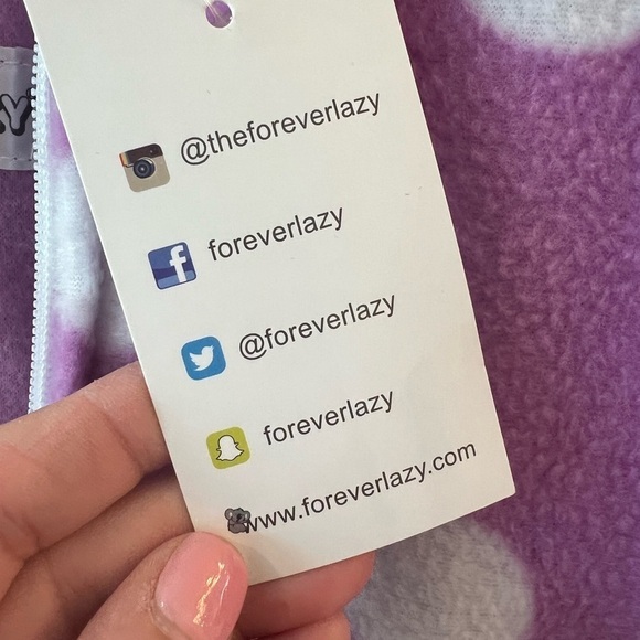 Forever Lazy Fleece Unisex Onesie with Pocket, Hood & Removable Feet - Picture 6 of 12